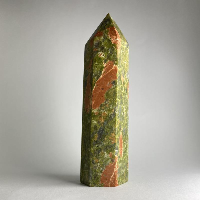 Unakite Point - Ruby's Minerals