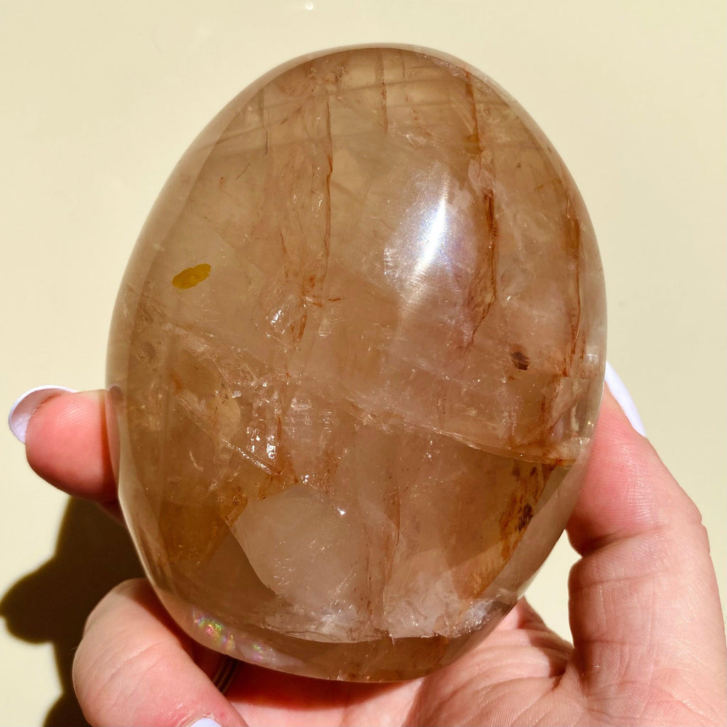 Hematoid Quartz Freeform - Ruby's Minerals