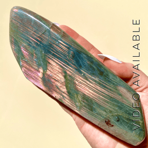 Purple Flash Labradorite Freeform - Ruby's Minerals