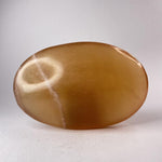 Load image into Gallery viewer, Honey Calcite Palmstone - Ruby&#39;s Minerals
