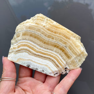 Yellow Calcite Slab