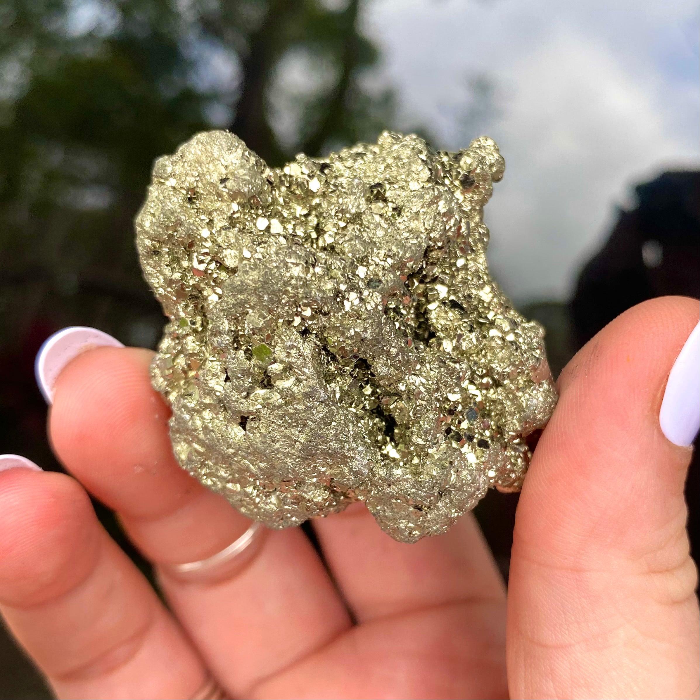 Pyrite Cluster - Ruby's Minerals
