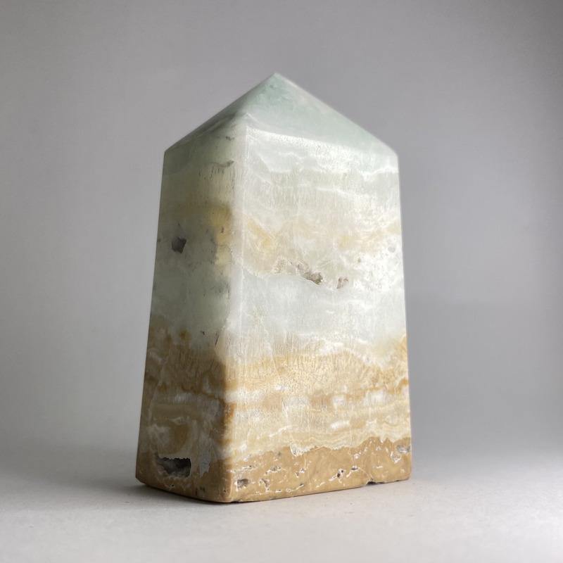 Caribbean Calcite Point - Ruby's Minerals