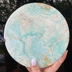 Load image into Gallery viewer, Caribbean Calcite Plate - Ruby&#39;s Minerals
