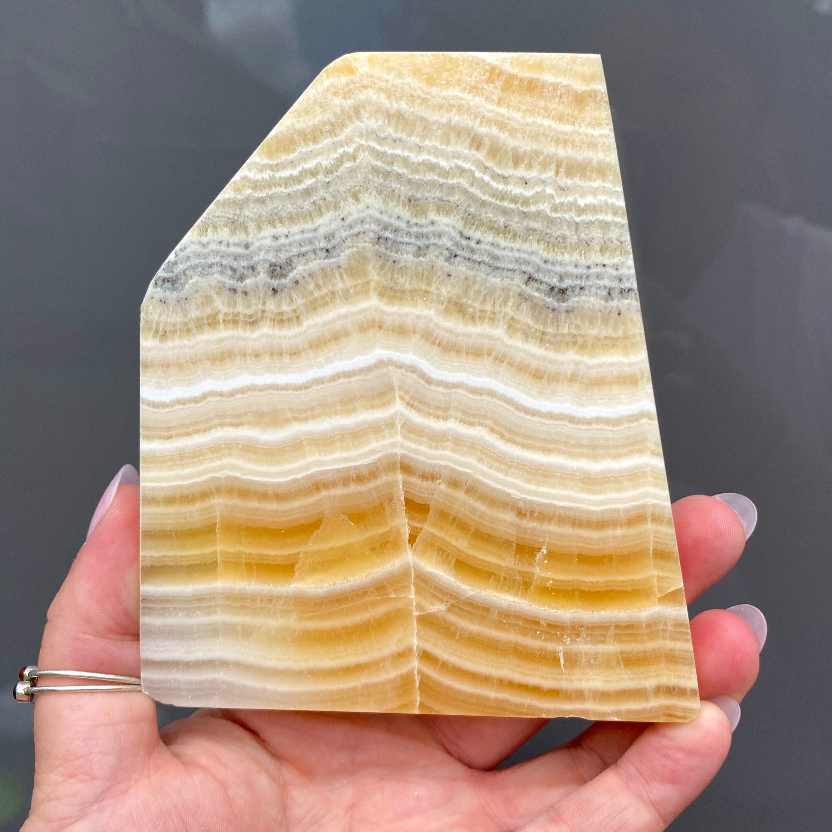 Yellow Calcite Slab