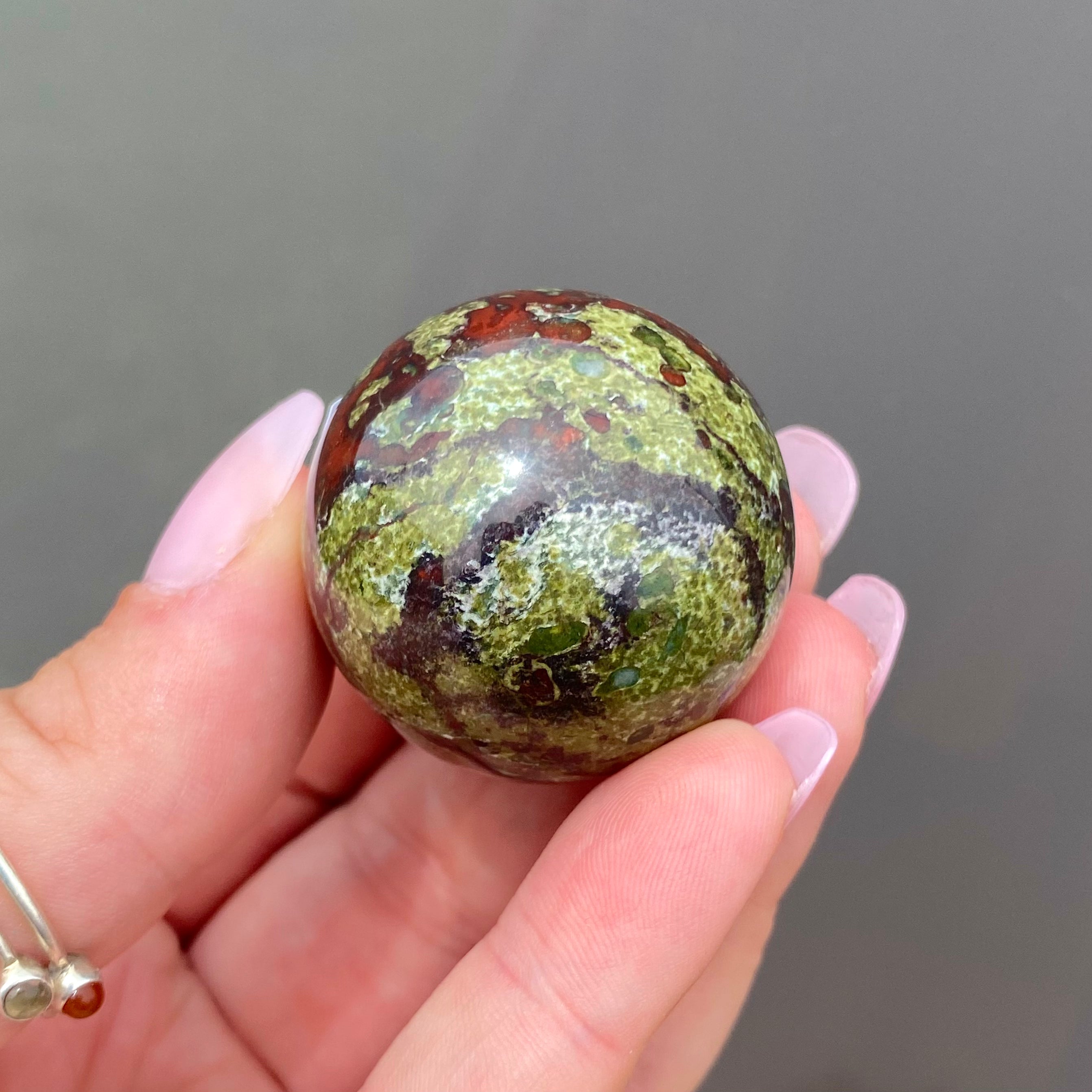 Dragon Bloodstone Sphere
