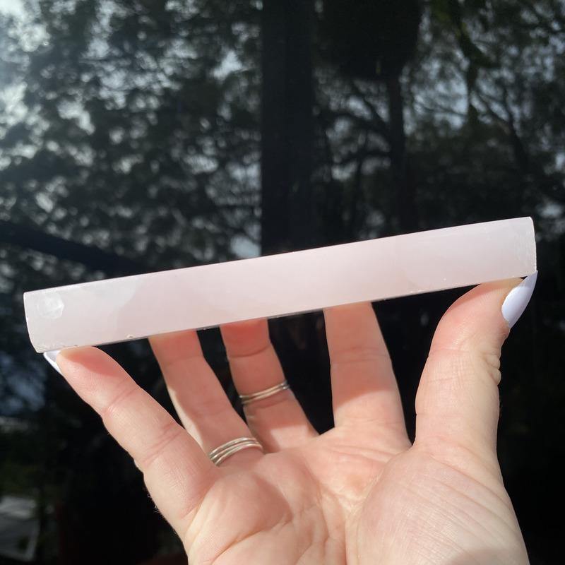 Mangano Calcite Plate - Ruby's Minerals