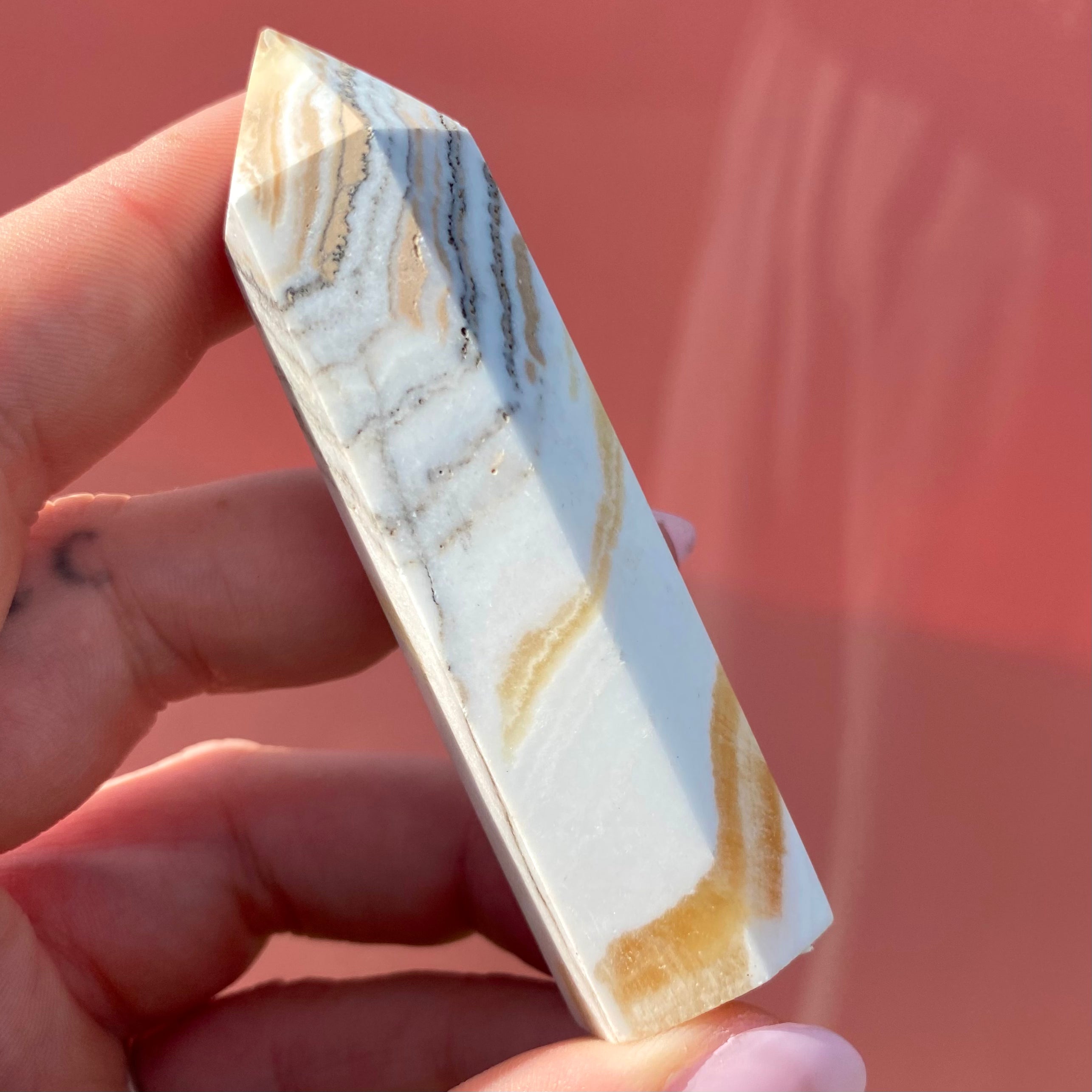 Dendritic Calcite Point
