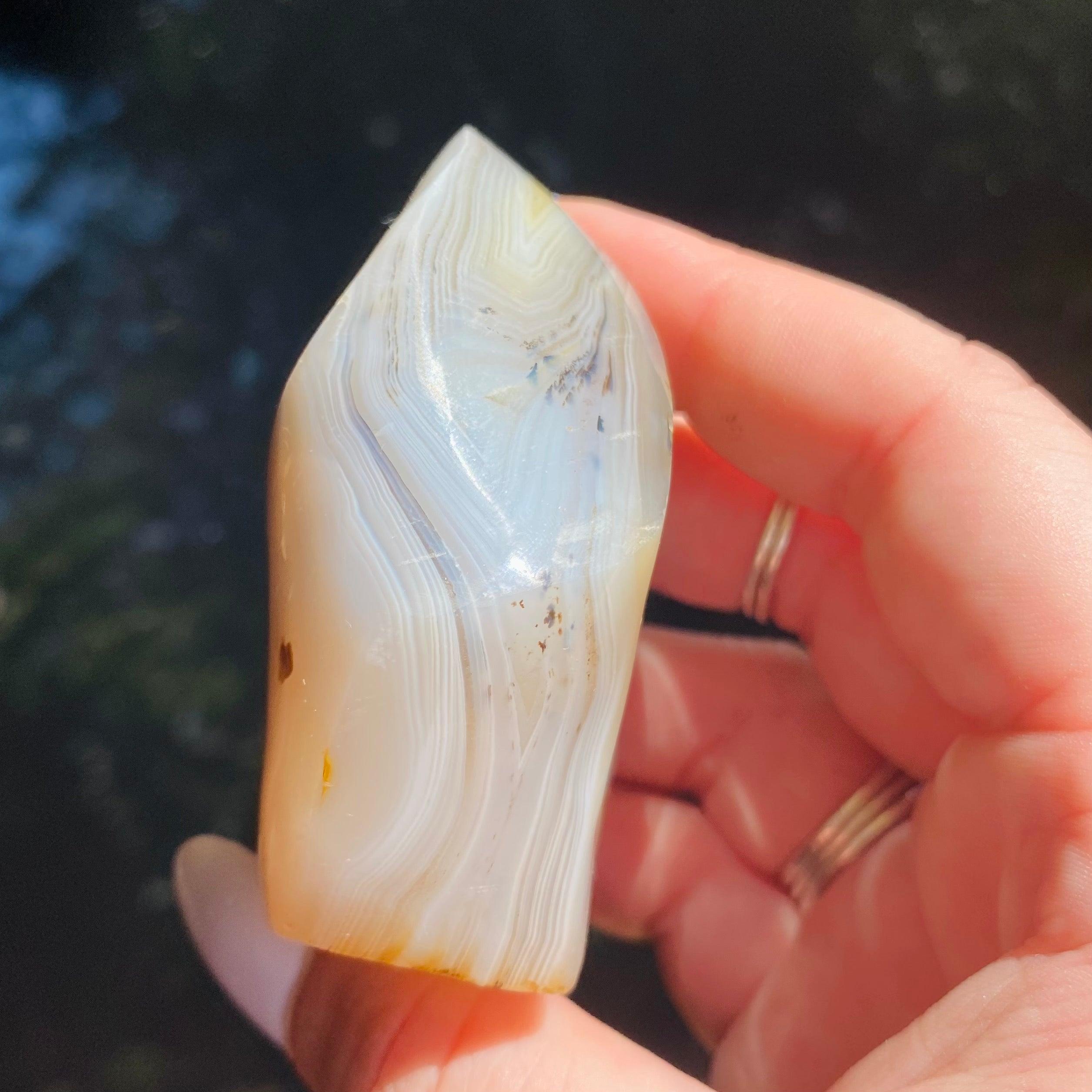 Dendritic Agate Flame - Ruby's Minerals