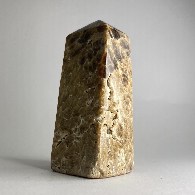 Chocolate Calcite Point - Ruby's Minerals