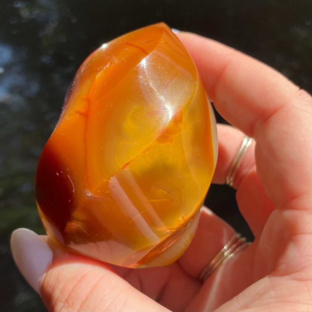 Carnelian Flame - Ruby's Minerals