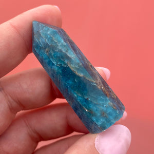 Blue Apatite Point