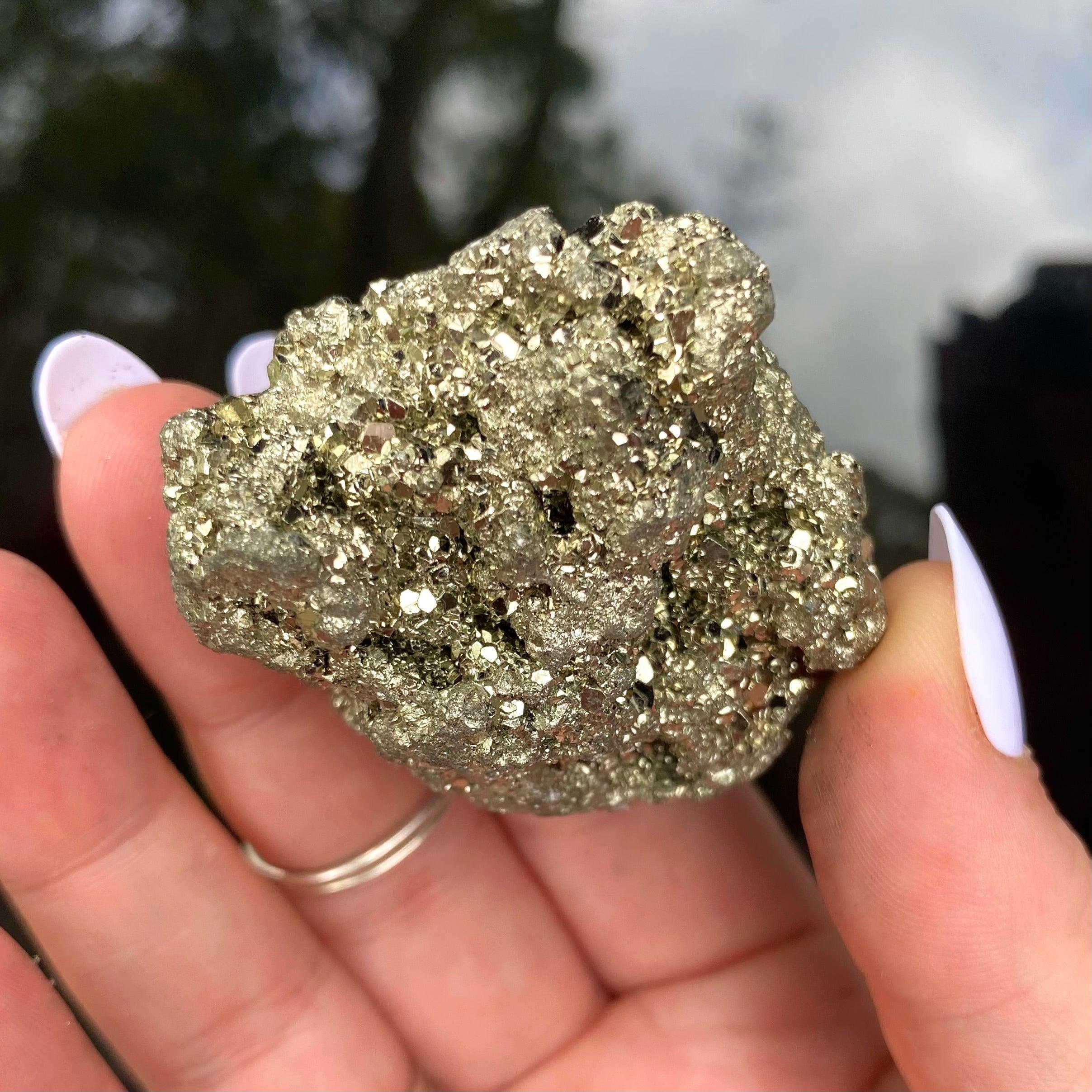 Pyrite Cluster - Ruby's Minerals