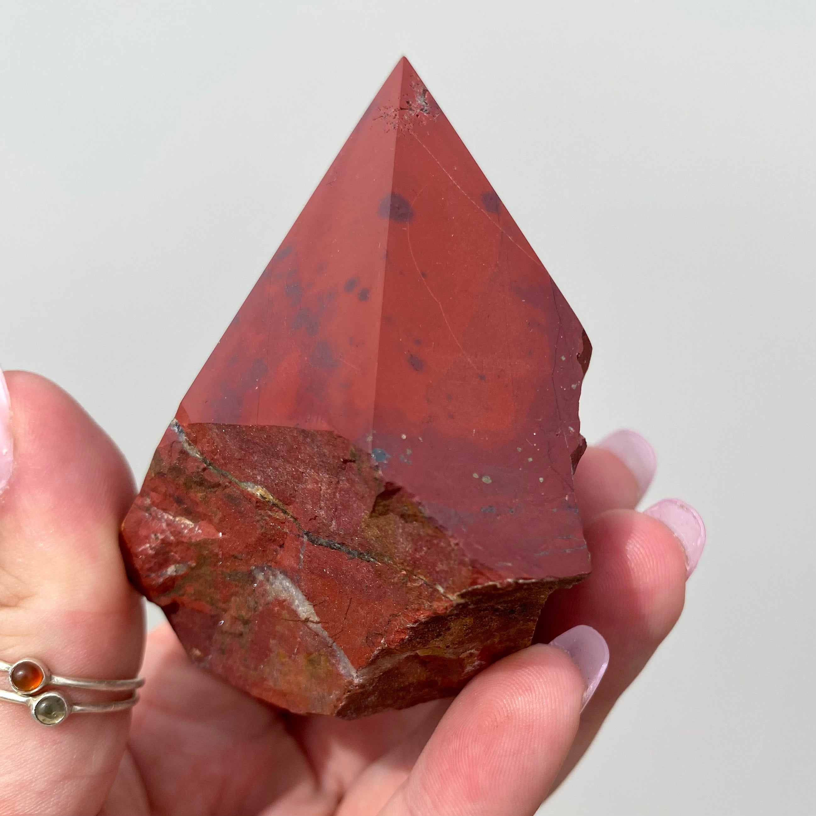 Red Jasper Rough Point