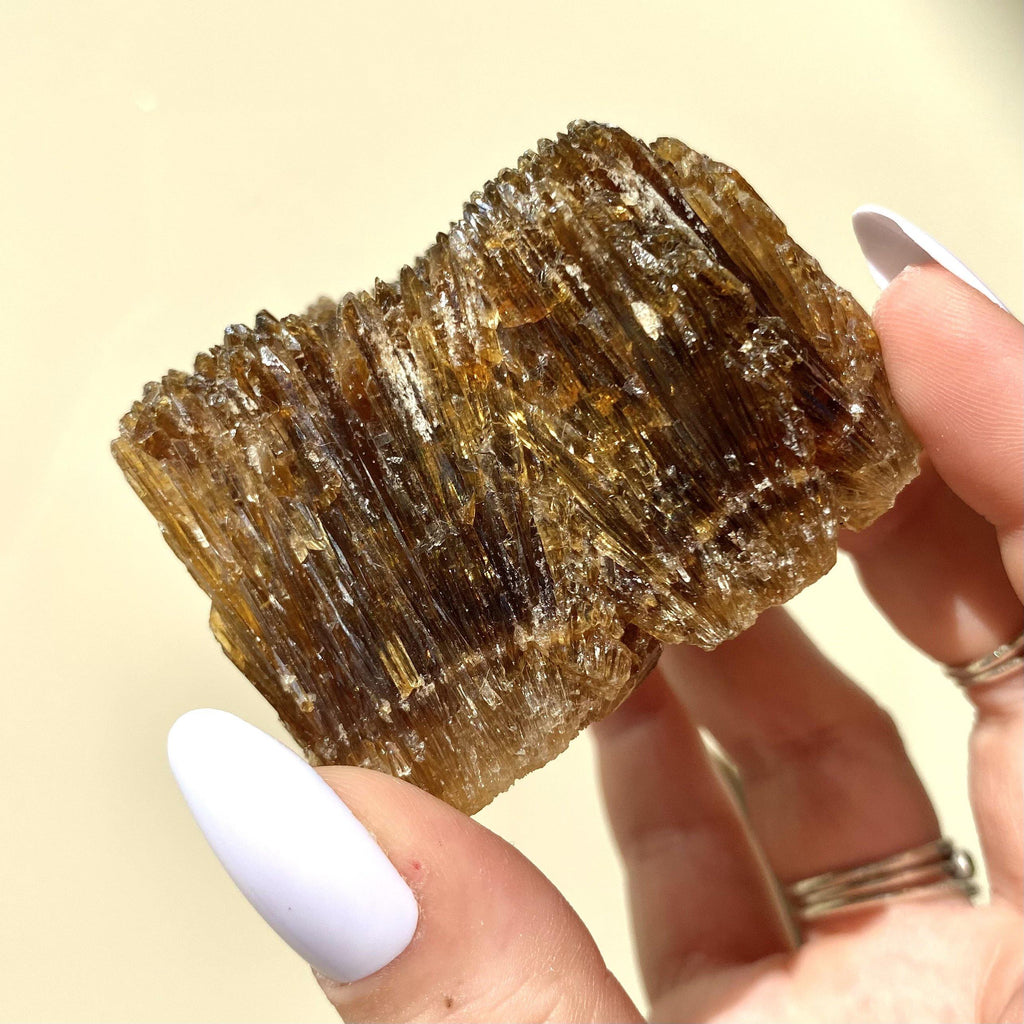 Amber Calcite - Ruby's Minerals