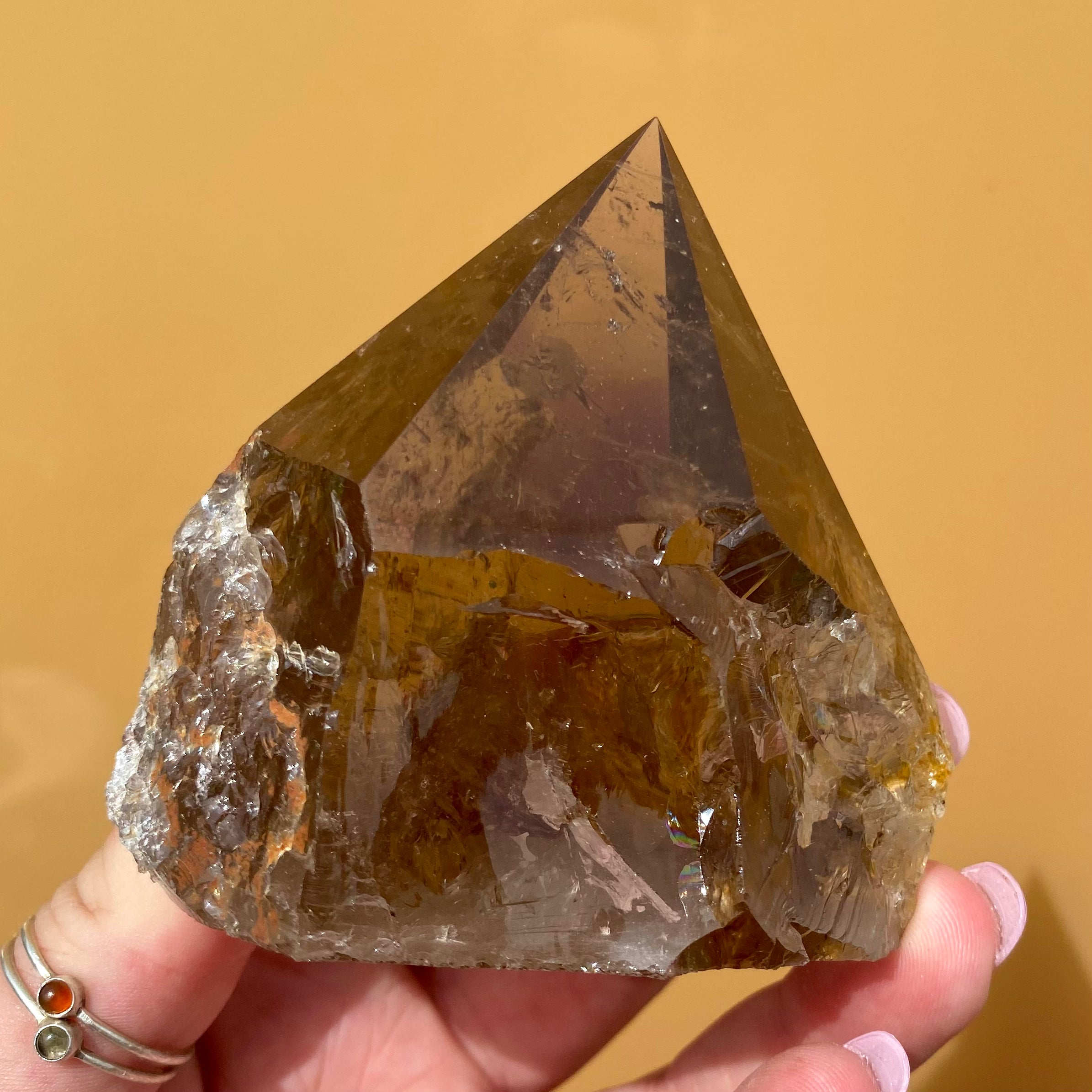Smoky Quartz Rough Point