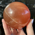 Load image into Gallery viewer, Honey Calcite Sphere - Ruby&#39;s Minerals
