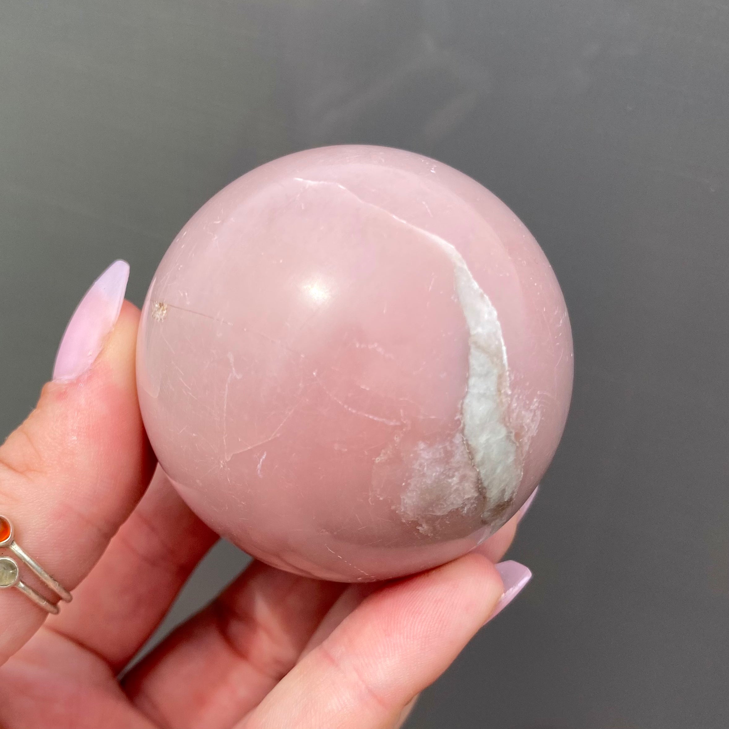 Pink Opal Sphere