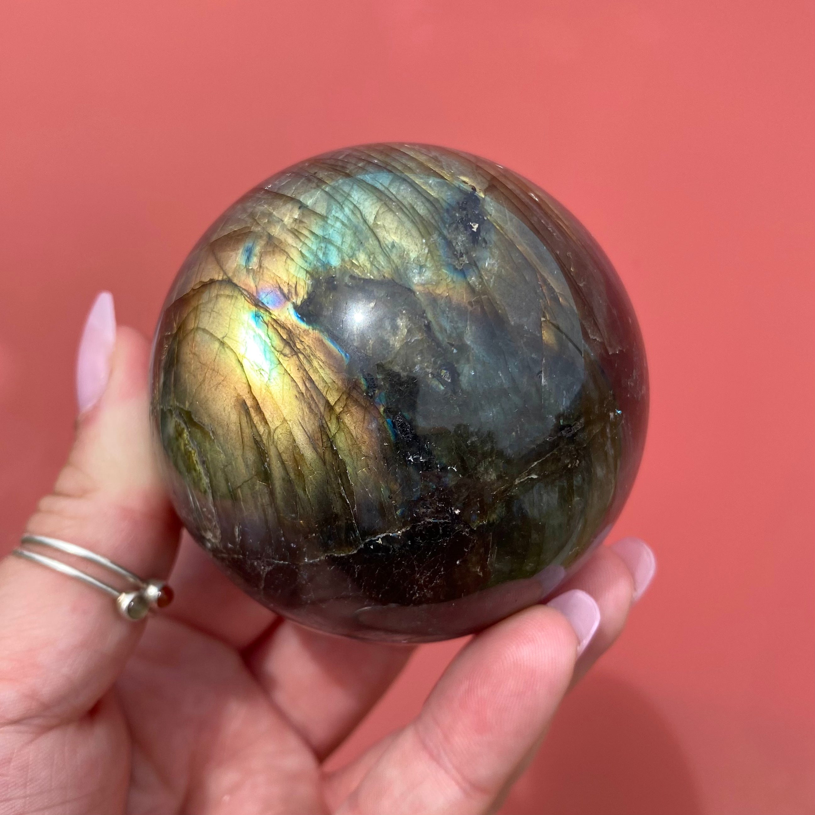 Labradorite Sphere