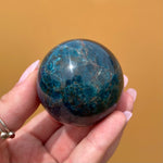 Load image into Gallery viewer, Blue Apatite Sphere
