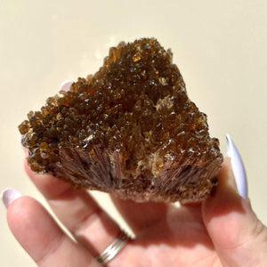 Amber Calcite - Ruby's Minerals