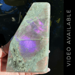 Load image into Gallery viewer, Purple Flash Labradorite Freeform - Ruby&#39;s Minerals
