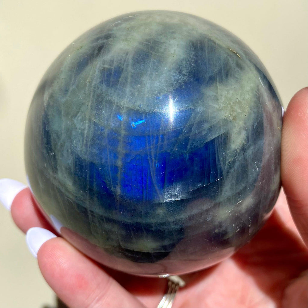 Labradorite Sphere - Ruby's Minerals