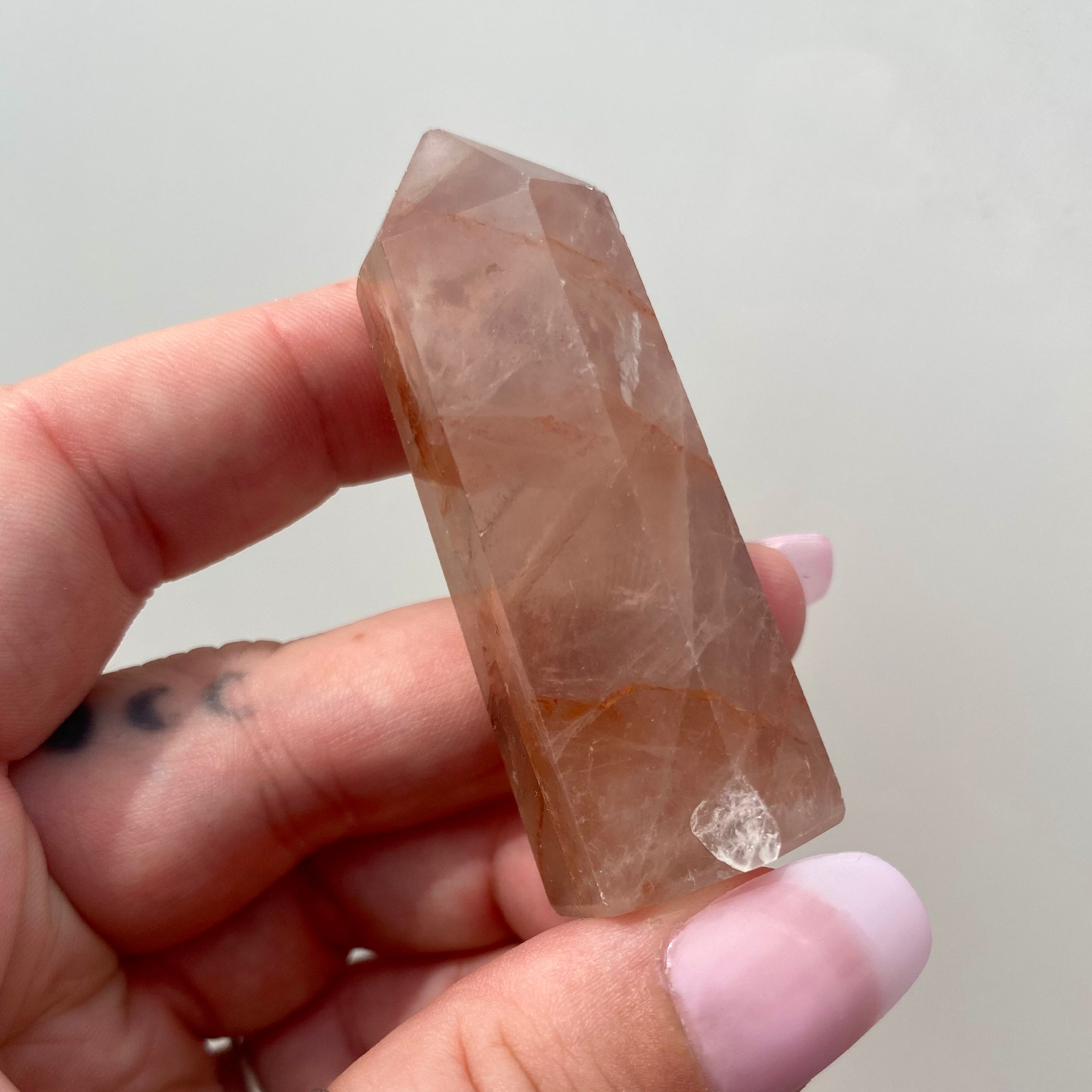 Hematoid Quartz Point