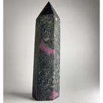 Load image into Gallery viewer, Ruby In Zoisite Point - Ruby&#39;s Minerals
