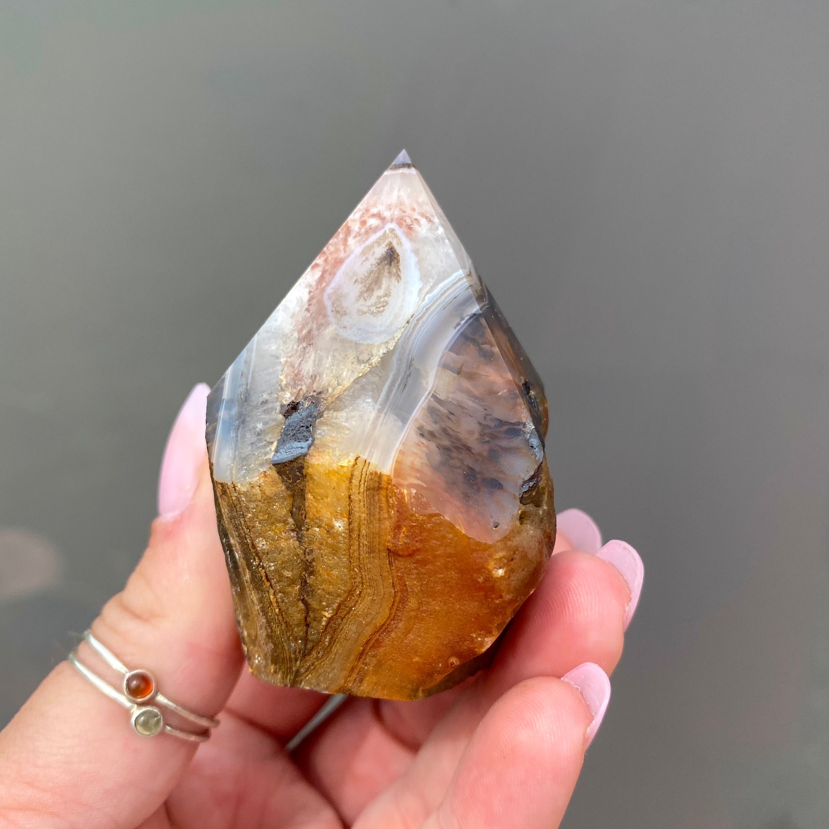 Carnelian Rough Point