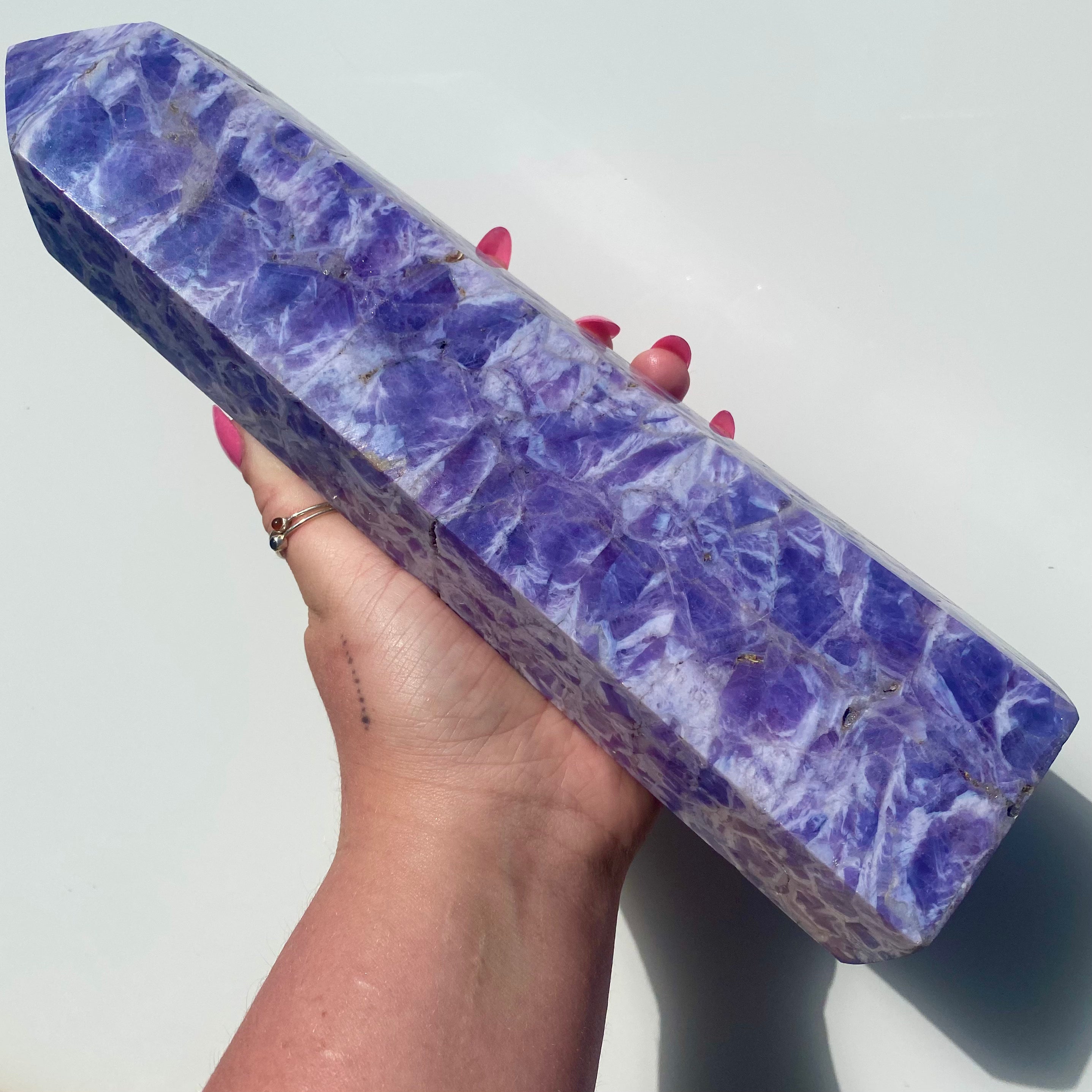 Chevron Amethyst Tower