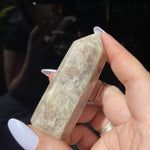 Load image into Gallery viewer, Peristerite Moonstone Point - Ruby&#39;s Minerals
