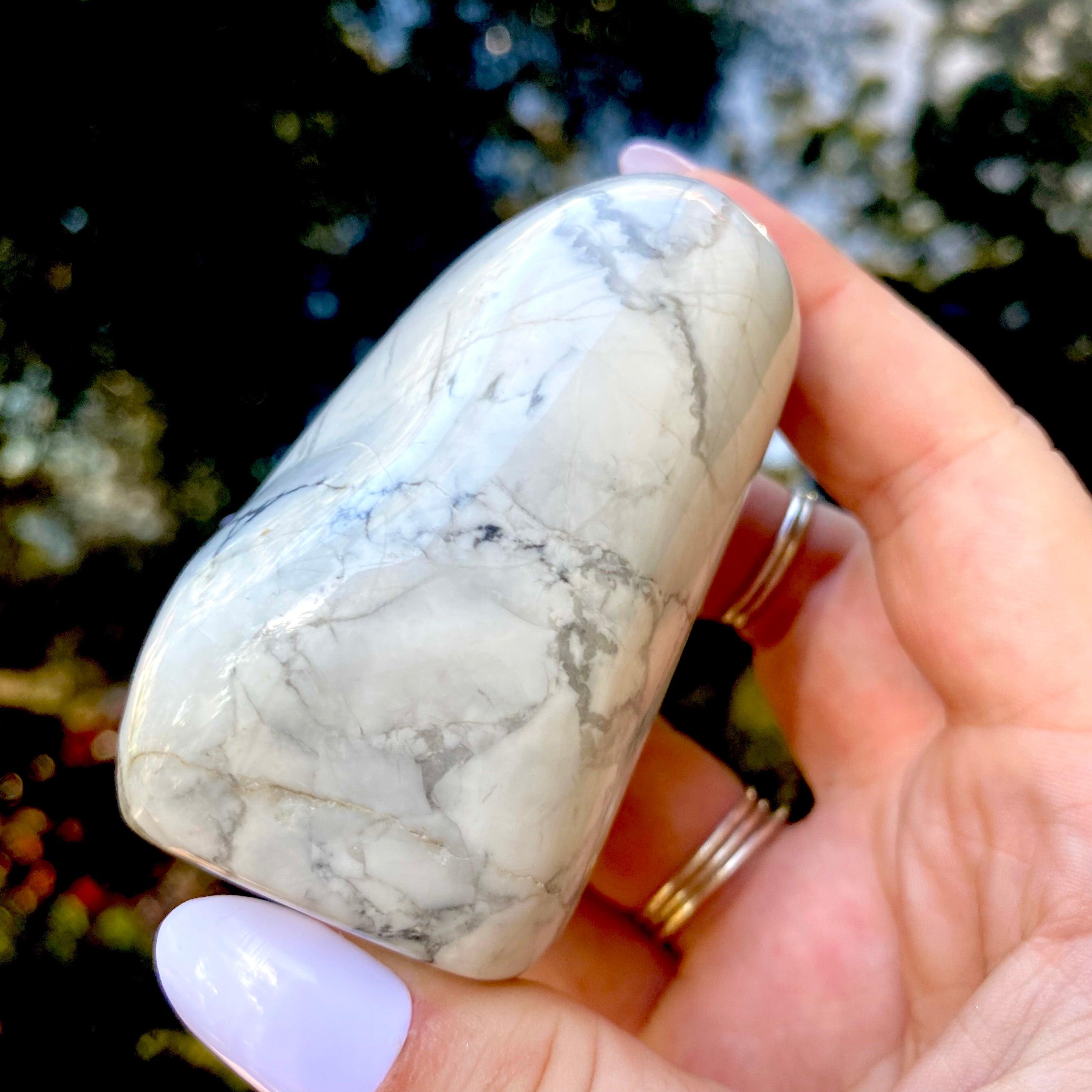 Howlite Freeform - Ruby's Minerals