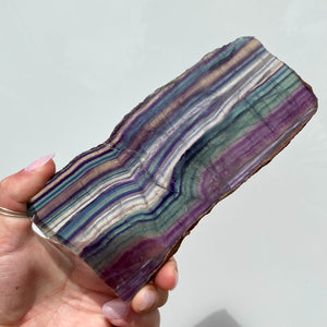 Rainbow Fluorite Slab