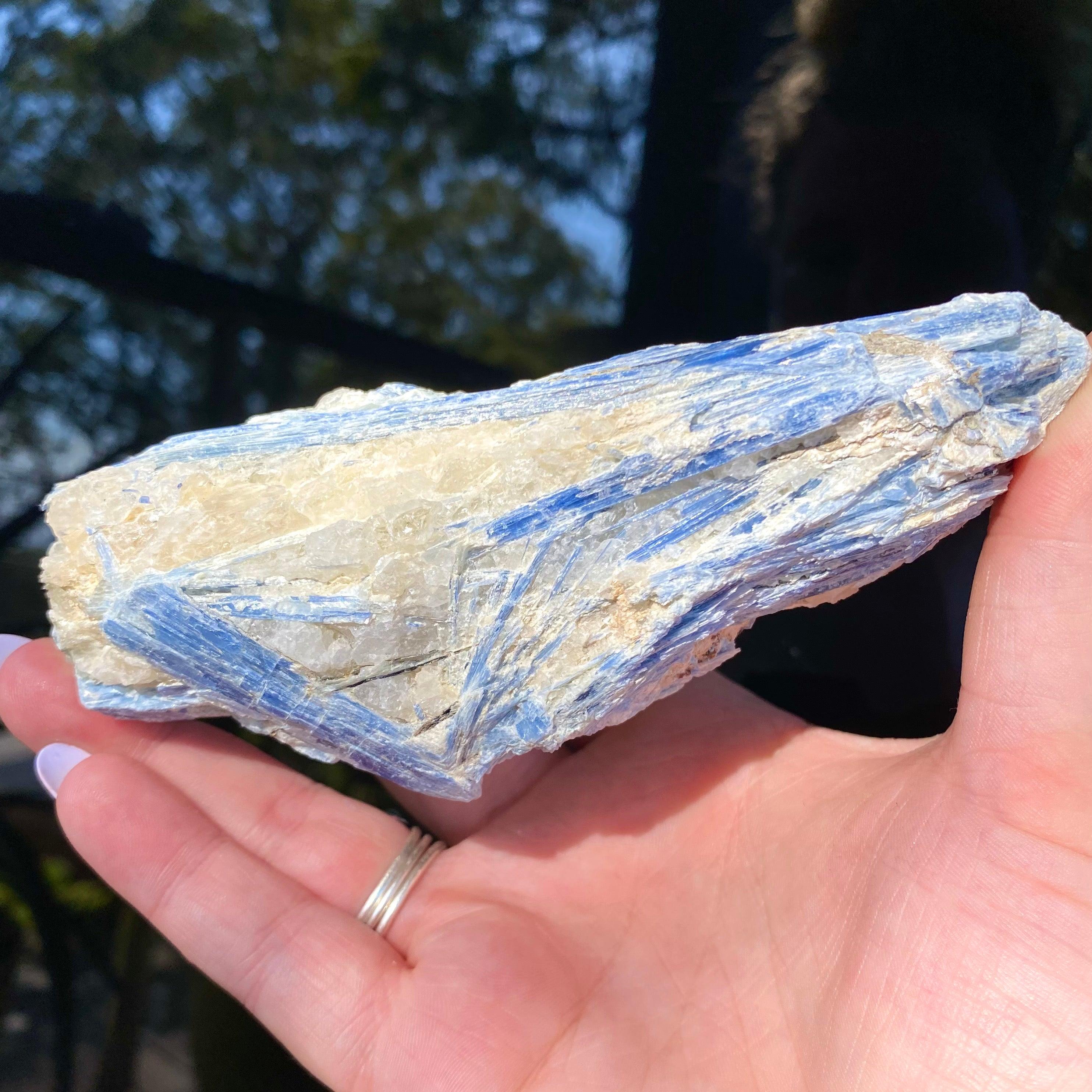 Blue Kyanite - Ruby's Minerals