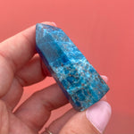 Load image into Gallery viewer, Blue Apatite Point
