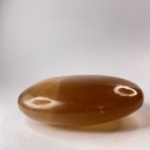 Honey Calcite Palmstone - Ruby's Minerals