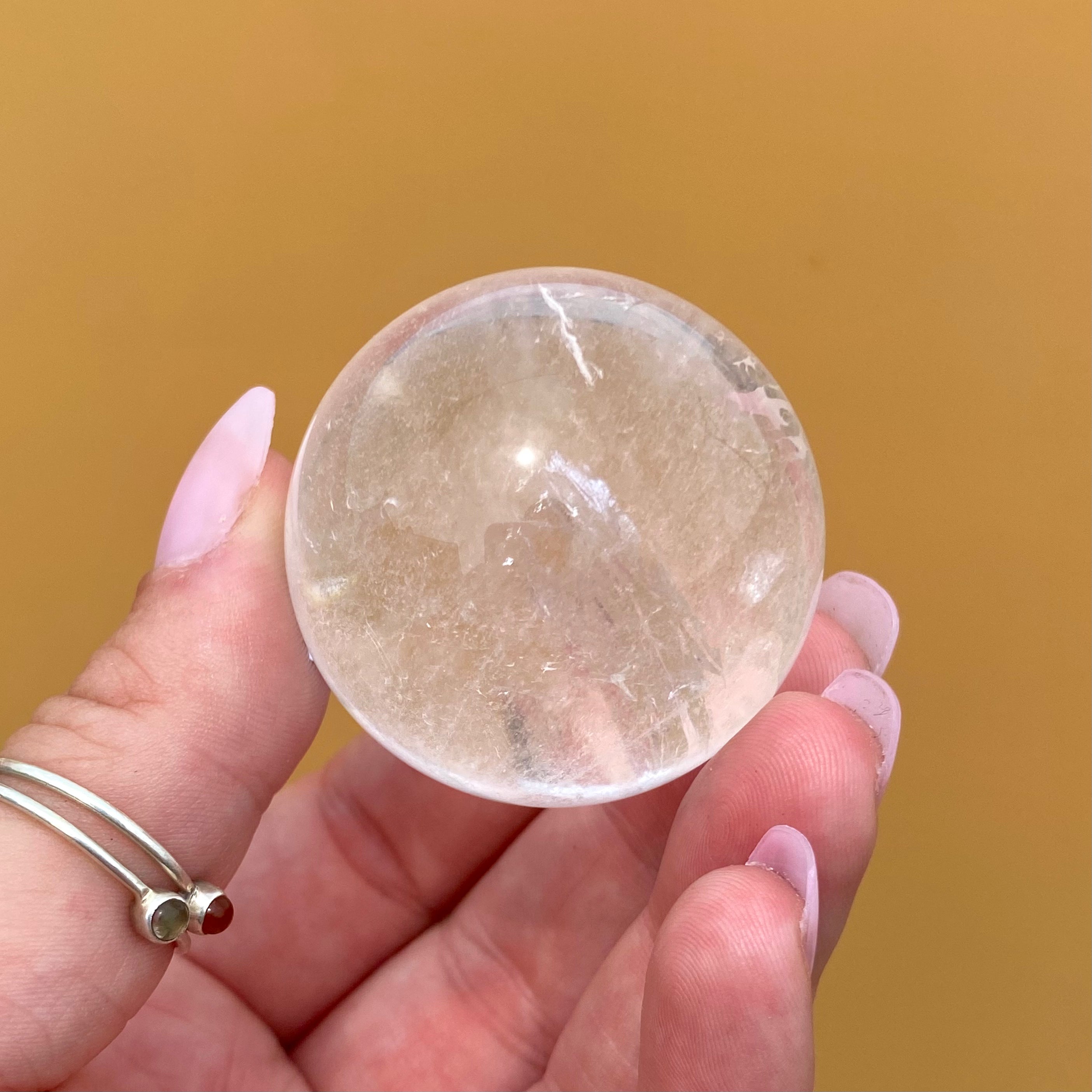 Clear Quartz Sphere