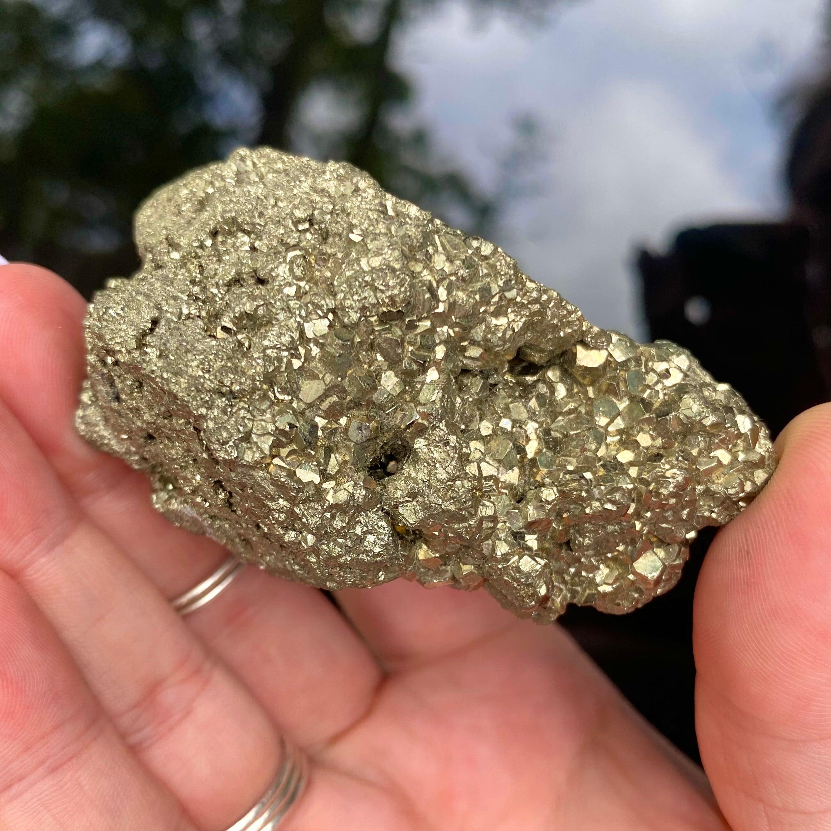 Pyrite Cluster - Ruby's Minerals