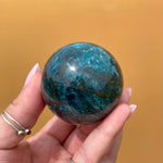 Load image into Gallery viewer, Blue Apatite Sphere

