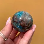 Load image into Gallery viewer, Blue Apatite Sphere
