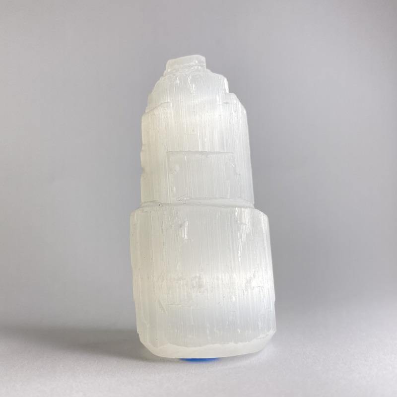 Satin Spar Mini Tower - Ruby's Minerals