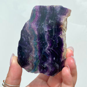 Rainbow Fluorite Slab