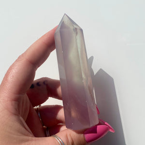 Lavender Fluorite Point