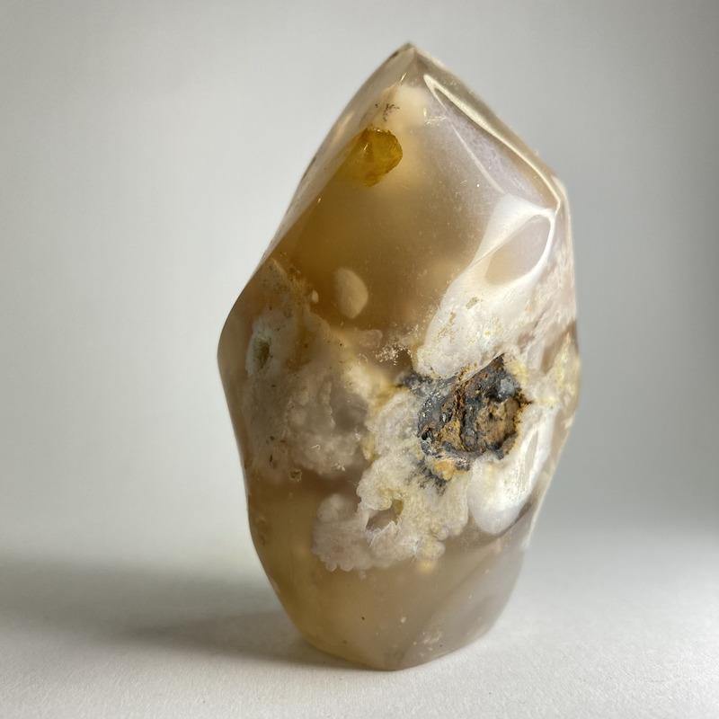 Flower Agate Flame - Ruby's Minerals