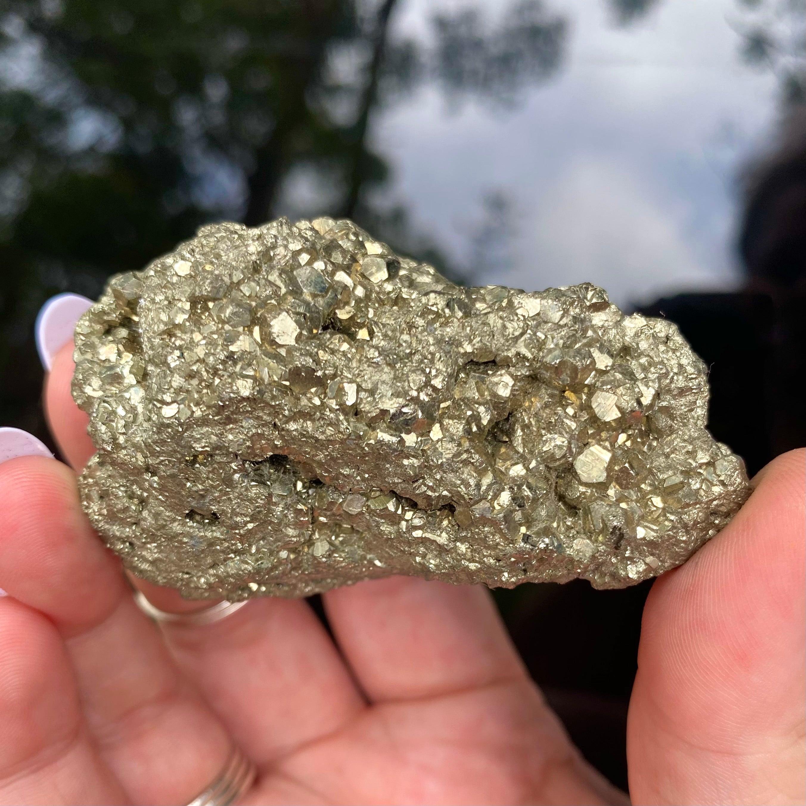 Pyrite Cluster - Ruby's Minerals