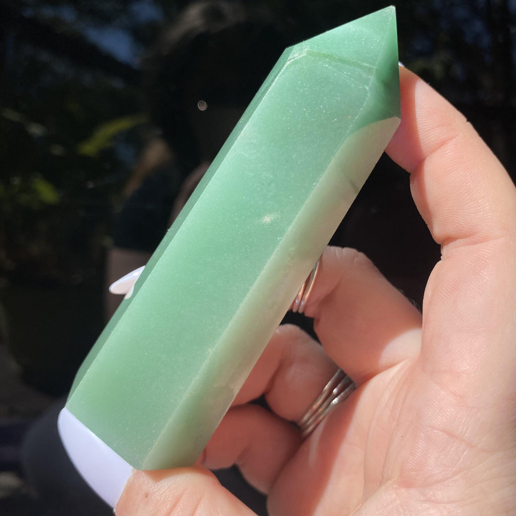 Aventurine Point - Ruby's Minerals