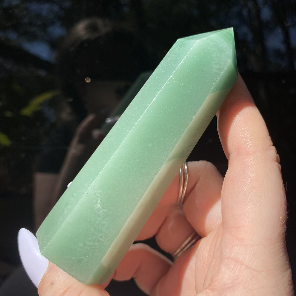 Aventurine Point - Ruby's Minerals
