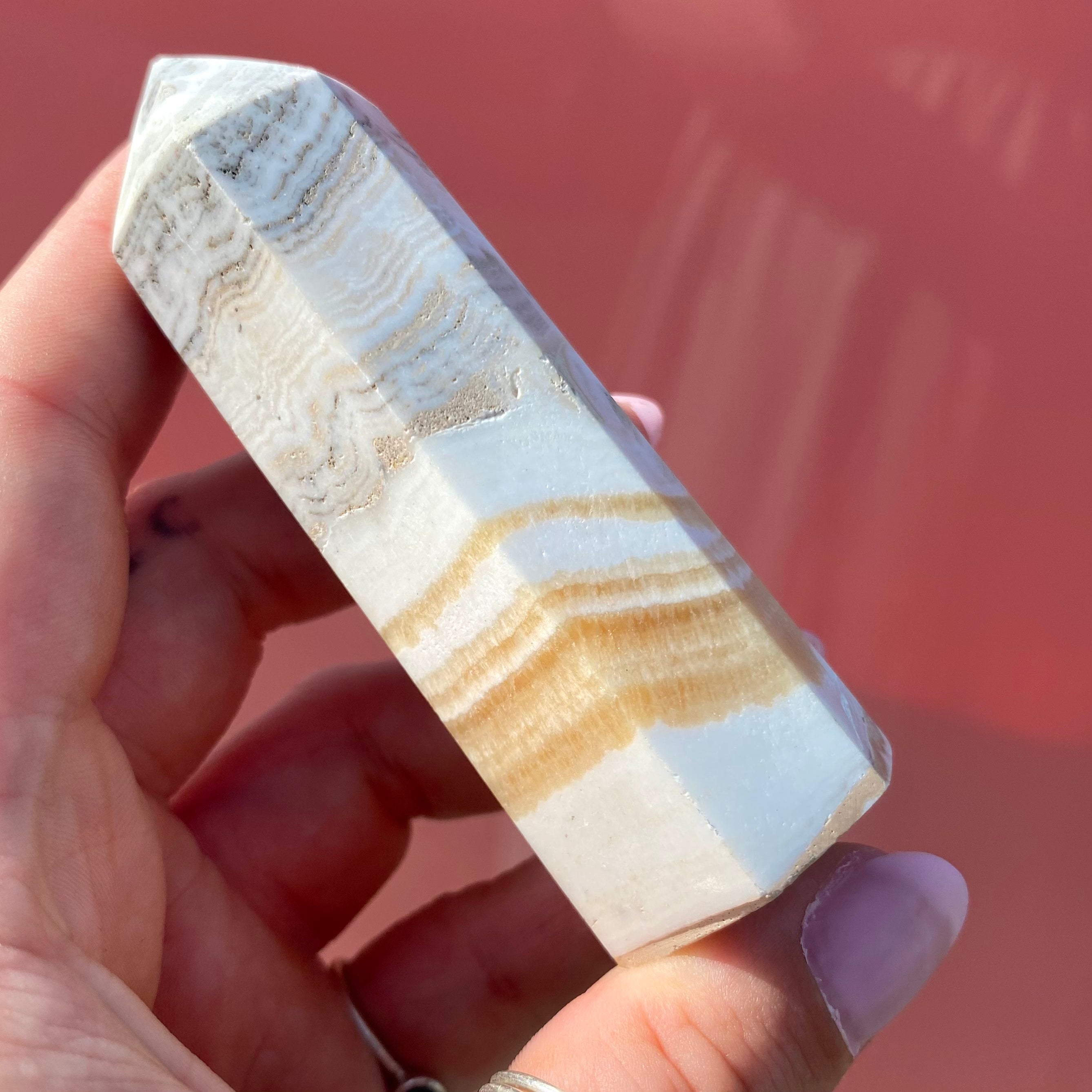 Dendritic Calcite Point