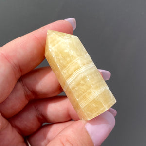 Yellow Calcite Point